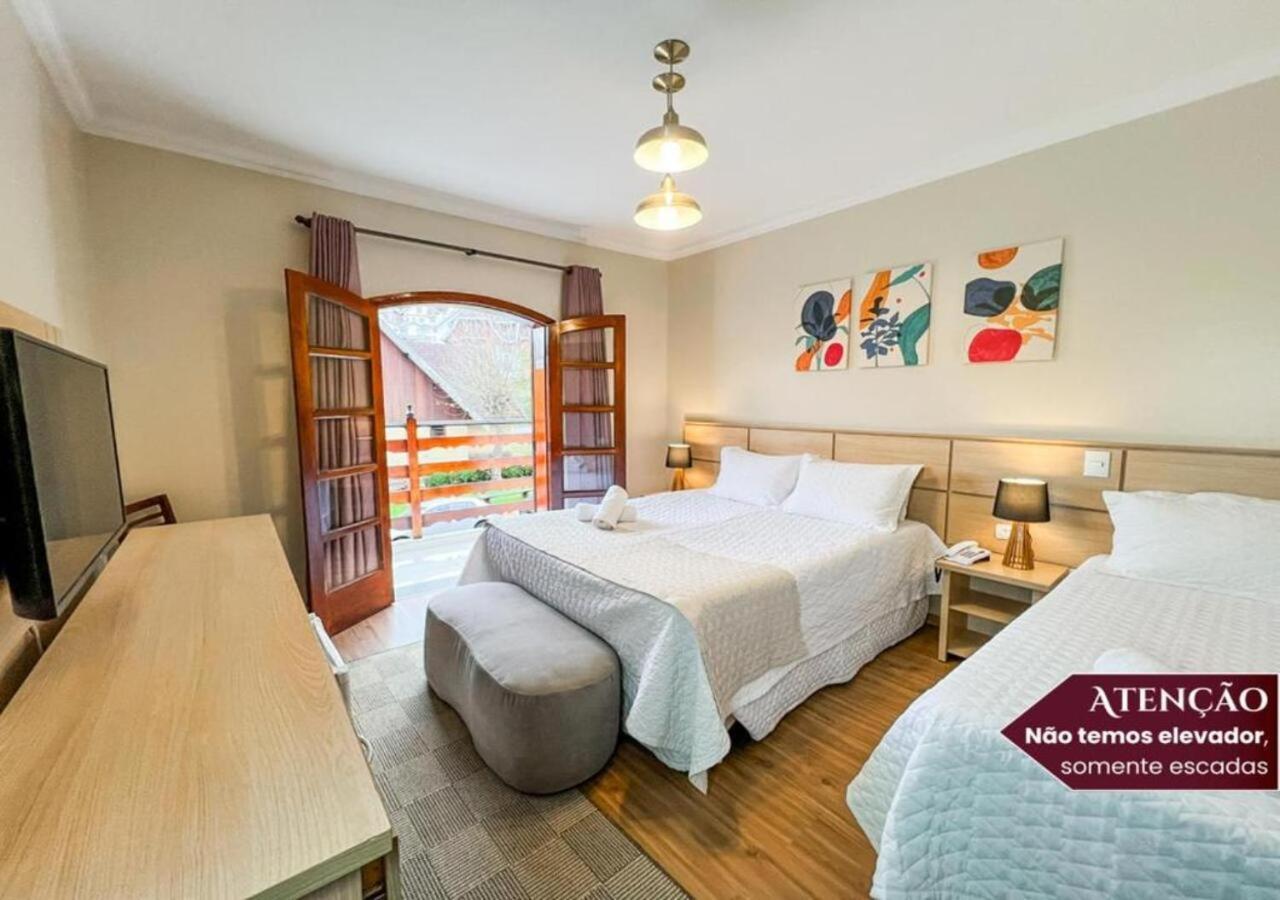 Hotel Euro Suite Campos Do Jordao By Nacional Inn - A 800 Metros Da Vila Capivari Экстерьер фото